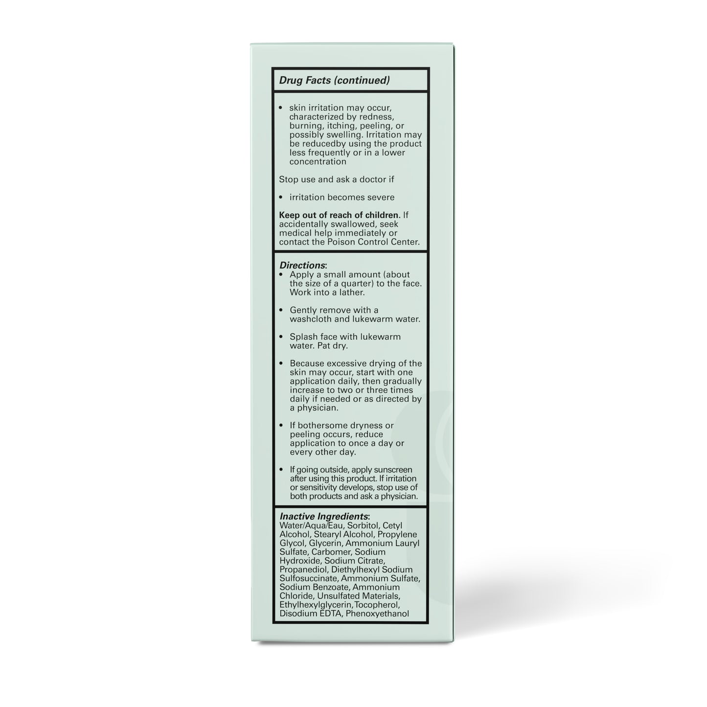 Benzoyl Peroxide 2.5% Acne Treatment Wash